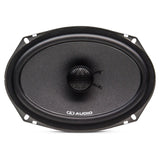 DD Audio DX6x9 - Garsiakalbio tvirtinimo skylės ir kontūras