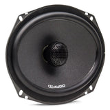 DD Audio DX6x9 - garsiakalbio priekinė dalis su logotipu