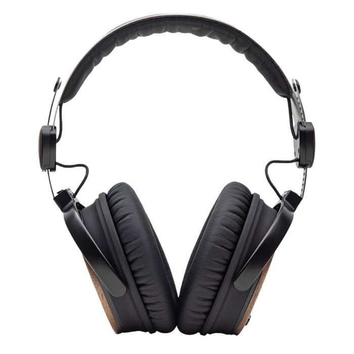 DD Audio DXB-05 belaidžiai ausinės - Šoninis vaizdas su medžio imitacija