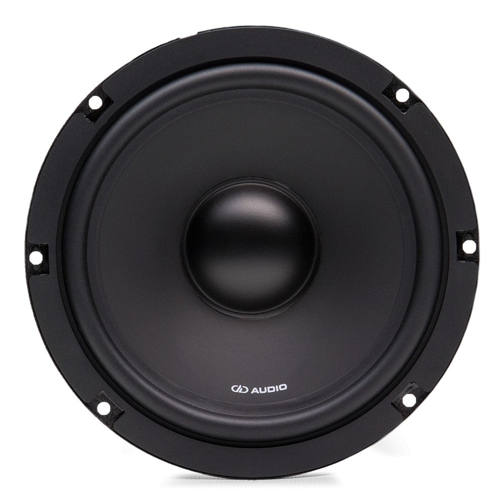 DD Audio EC 6.5 - Garsiakalbio priekinė dalis su logotipu