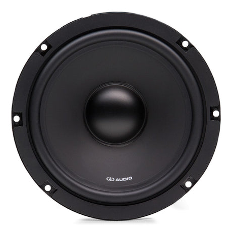 DD Audio EC 6.5 - Garsiakalbio priekinė dalis su logotipu
