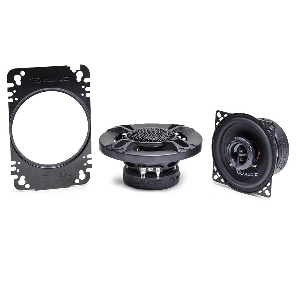 DD Audio EX4 - montavimo rėmelis ir du garsiakalbiai