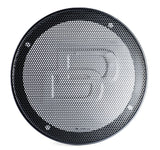DD Audio GRMM06 - Garsiakalbio grotelės su logotipu iš arti