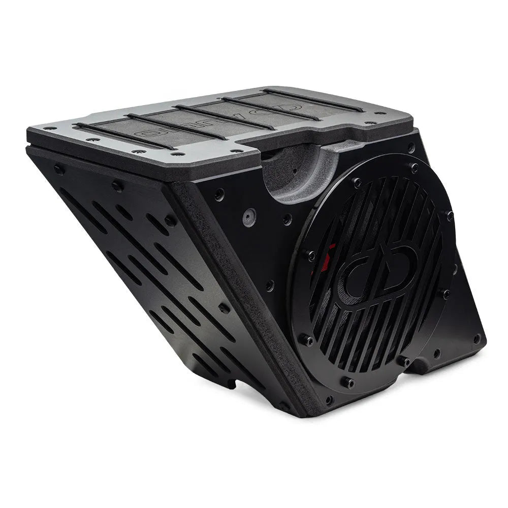 DD Audio HD8-SBK, 8" garsiakalbių montavimo rinkinys Harley-Davidson šoniniams krepšiams