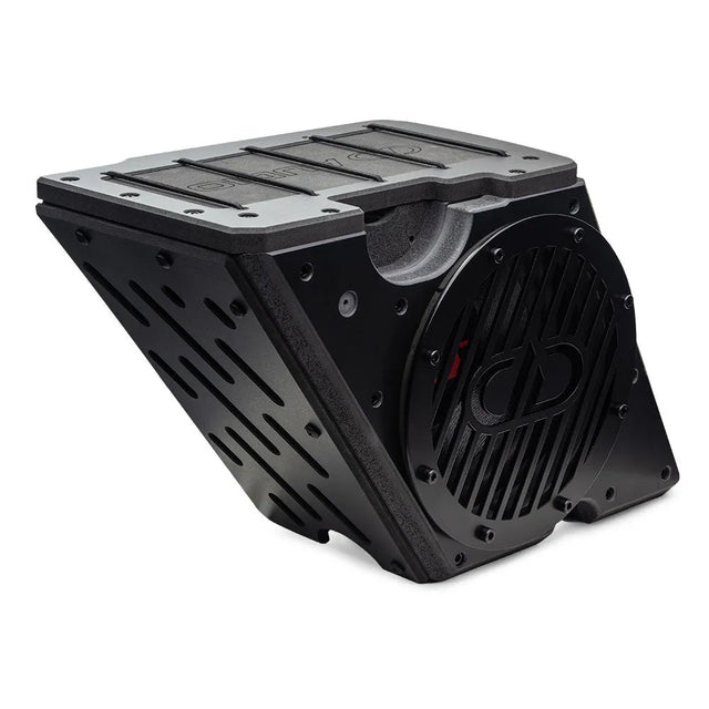 DD Audio HD8-SBK, 8" garsiakalbių montavimo rinkinys Harley-Davidson šoniniams krepšiams