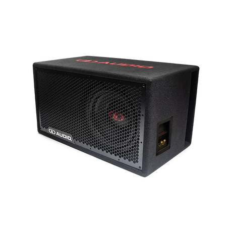 DD Audio LE-310.1 - 1 Ohm - Galinė panelė su jungtimis ir logotipu