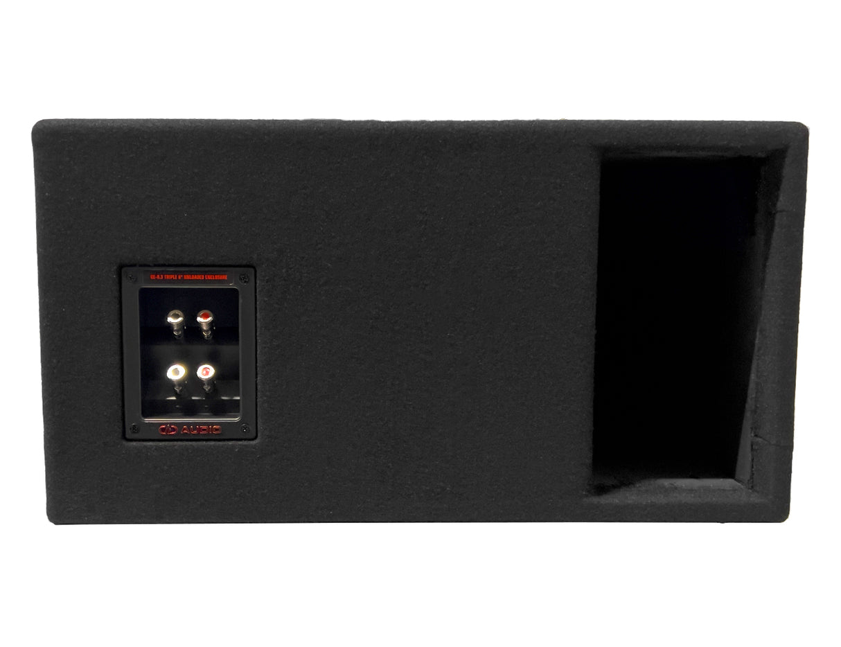 DD Audio LE-508.3 - 0.7Ohm - Galinė panelė su jungtimis ir anga