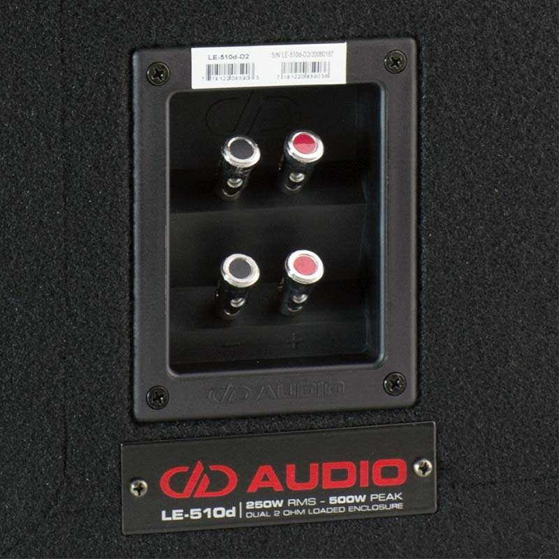 DD Audio LE-510d-D2 - garsiakalbio jungčių panelė su etiketėmis