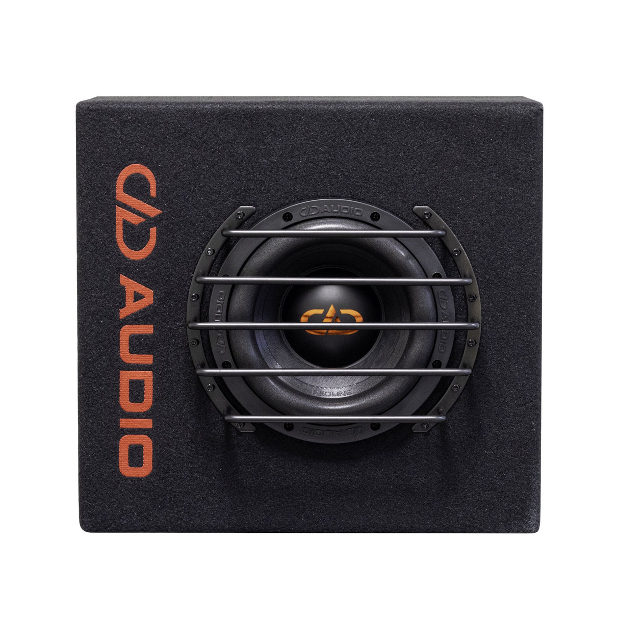 DD Audio LE-608E-D2 - garsiakalbis su apsaugine grotelėmis ir logotipu