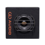 DD Audio LE-608E-D2 - garsiakalbis su apsaugine grotelėmis ir logotipu