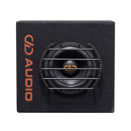 DD Audio LE-608E-D2 - garsiakalbis su apsaugine grotelėmis ir logotipu