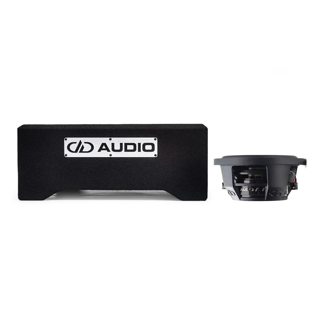 DD Audio LE-DF-SL608 - garsiakalbio ir dėžės vaizdas