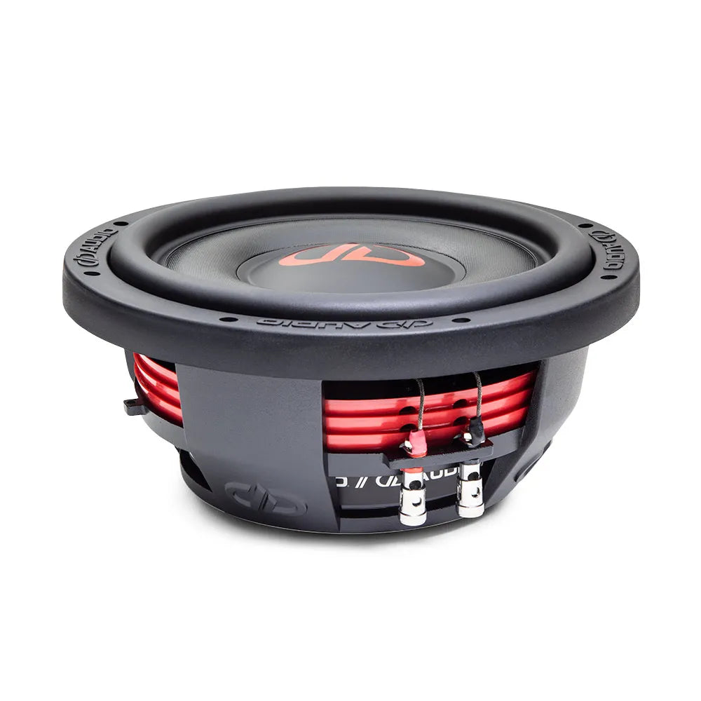 DD Audio LE-DF-SL610 - Raudonos spyruoklės ir garsiakalbio jungtys