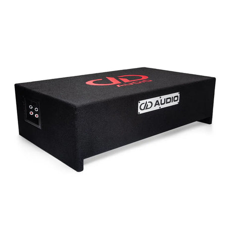 DD Audio LE-DF-SL612-D4, žemų dažnių garsiakalbis dėžėje, 600 W - Šoninė panelė su jungtimis
