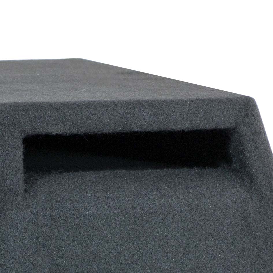 DD Audio LE-M508D-D2 - garsiakalbio dėžės ventiliacijos anga iš arti