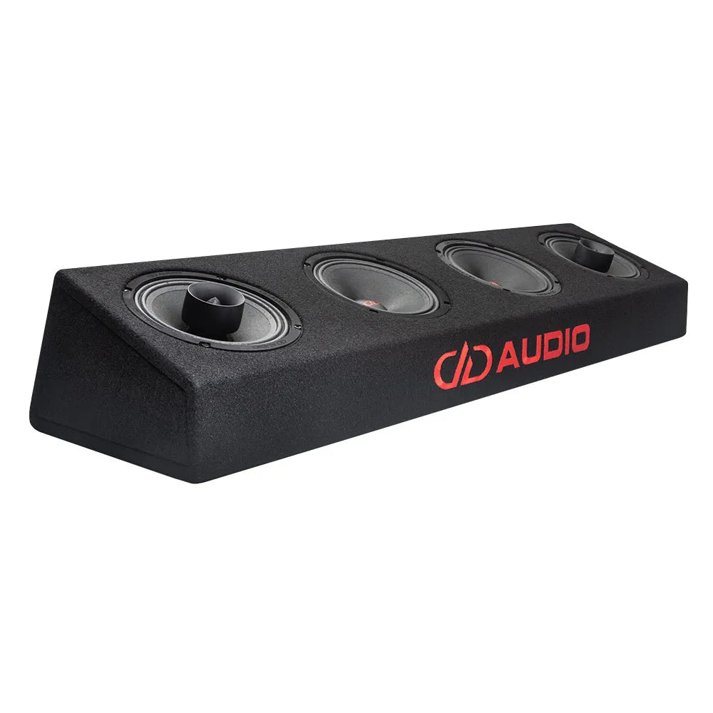 DD Audio LE-VO-MX206.4 - Garsiakalbių korpusas su logotipu
