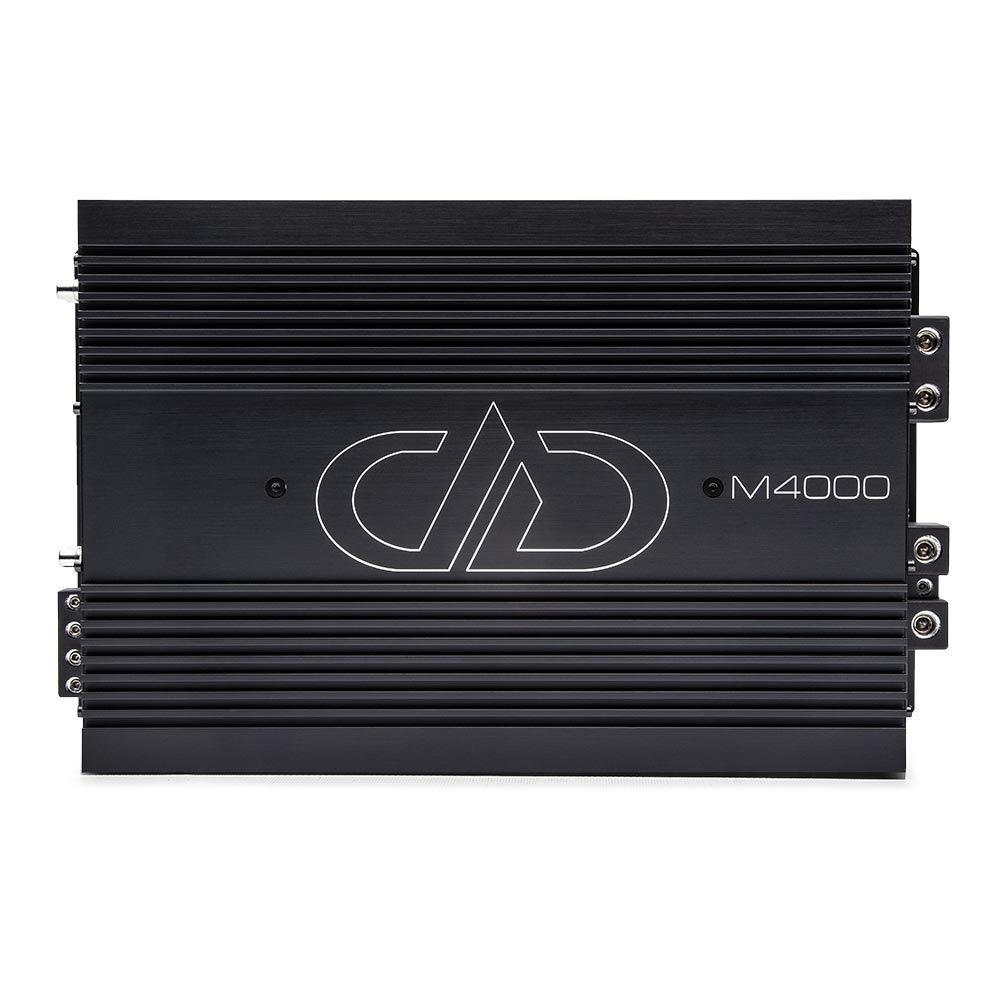 DD Audio M4000 - Šoninis vaizdas su tvirtinimo detalėmis