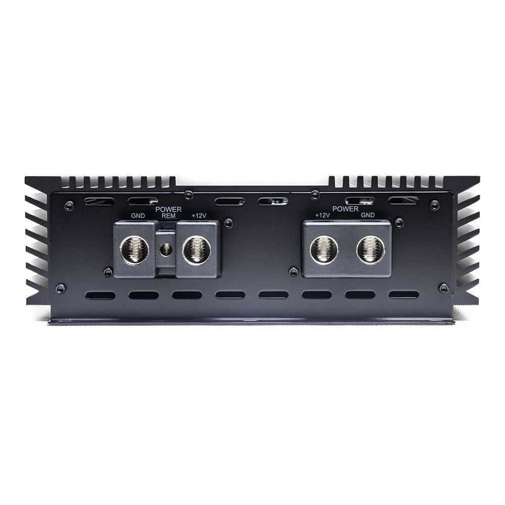 DD Audio M5000 - Galinė panelė su jungtimis ir aušintuvu