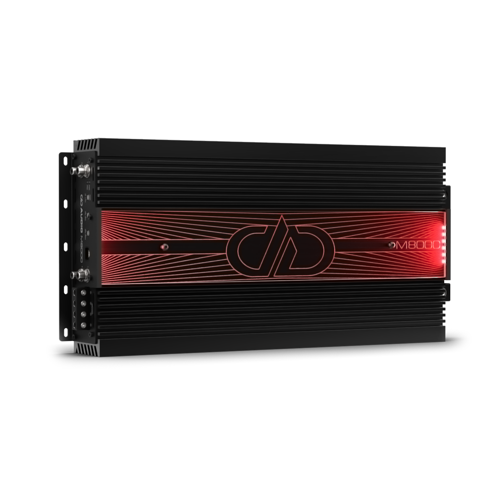 DD Audio M8000 Vanity Plate