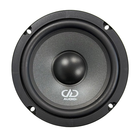 DD Audio RL-CW6.5a - Garsiakalbio tvirtinimo skylės ir logotipas