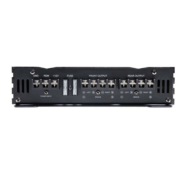 DD Audio RL-LA400.4 - Galinė panelė su jungtimis ir saugikliais