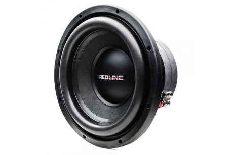 DD Audio RL-PSW10-D2 - šoninis vaizdas su jungtimis
