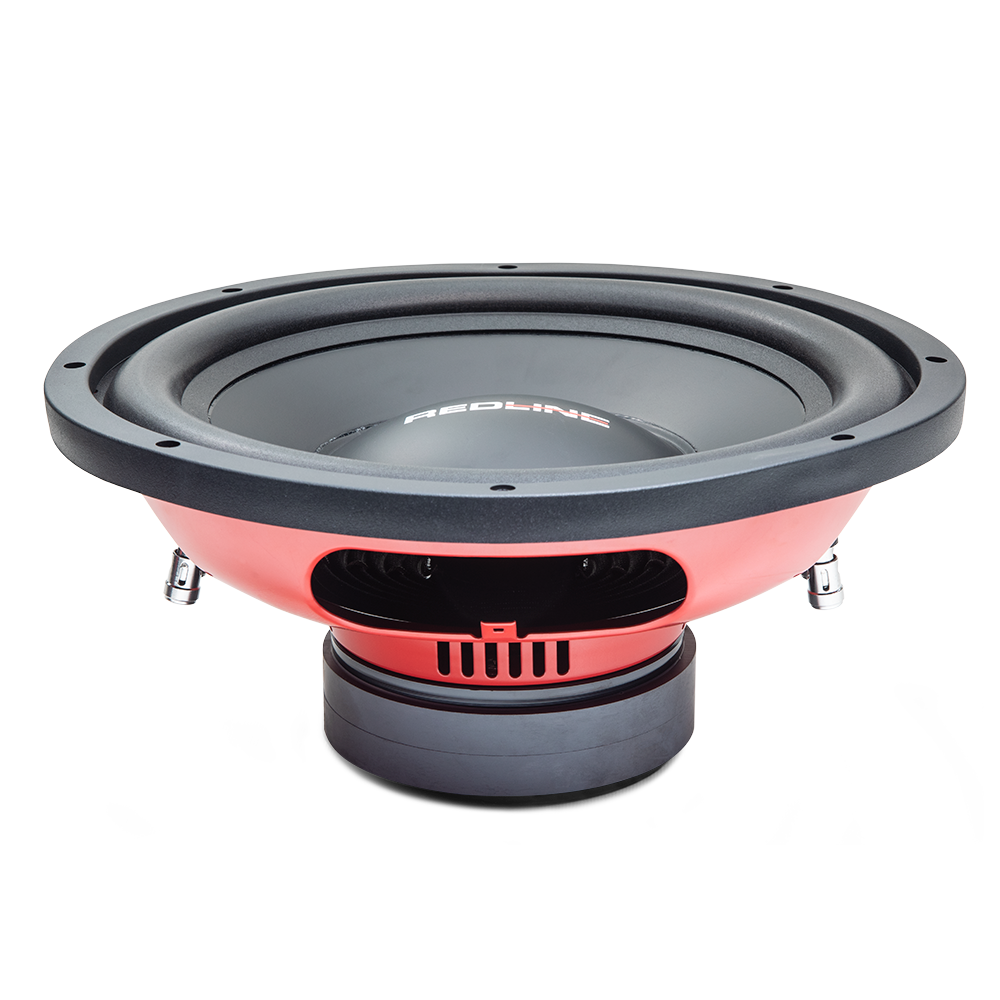 DD Audio RL-SW10-D4 - Raudonas korpusas su ventiliacijos angomis