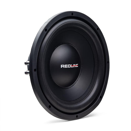 DD Audio RL-SW12-D4 - šoninis vaizdas su jungtimis