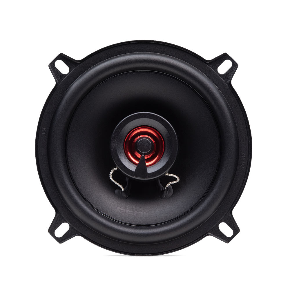 DD Audio RL-X5.25 - Raudonas magnetas ir laidai iš arti
