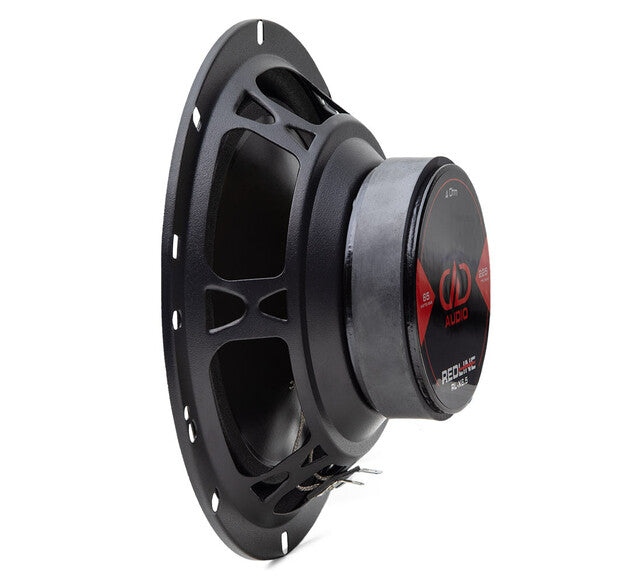 DD Audio RL-X6.5 - Šoninis vaizdas su magnetu ir logotipu