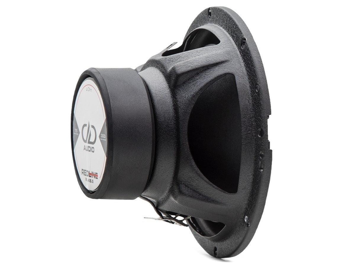 DD Audio RL-XS6.5 - Garsiakalbio šoninis vaizdas su lipduku