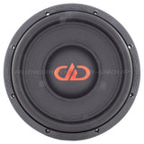 DD Audio Redline 210d D2 - Priekinė dalis su logotipu ir užrašais