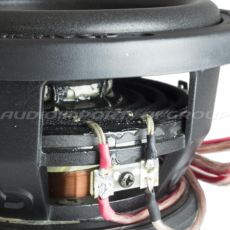 DD Audio Redline 506d D4 - Garsiakalbio jungčių detalus vaizdas