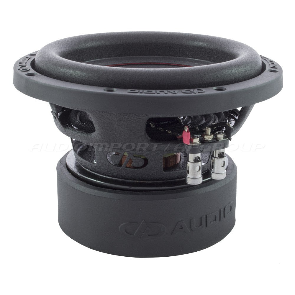 DD Audio Redline 508d D2 - Garsiakalbio jungtys ir tvirtinimo detalės iš arti