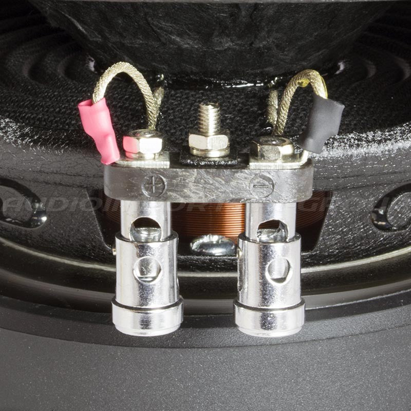 DD Audio Redline 512d D2 - Garsiakalbio jungčių detalus vaizdas