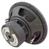 DD Audio Redline 512d D2 - šoninis vaizdas su jungtimis