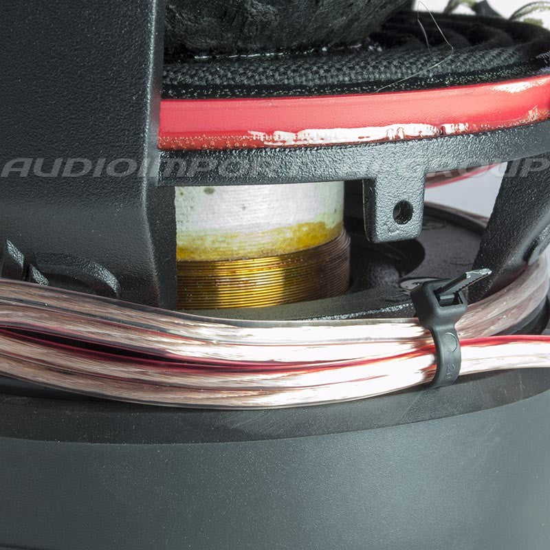 DD Audio Redline 608d D2 - ritės ir laidų detalus vaizdas
