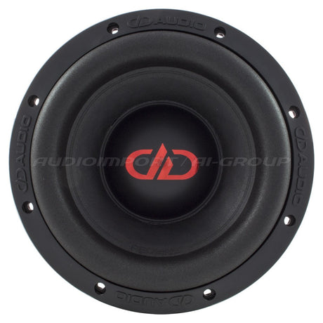 DD Audio Redline 608d D4 - Garsiakalbio priekinė dalis su logotipu