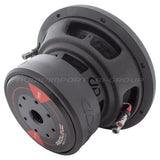 DD Audio Redline 610d D4 - Garsiakalbio šoninis vaizdas su jungtimis