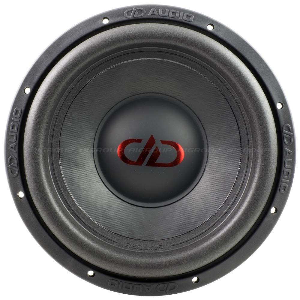 DD Audio Redline 612e D4 - garsiakalbio priekinė dalis su logotipu