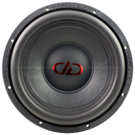 DD Audio Redline 612e D4 - garsiakalbio priekinė dalis su logotipu