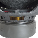 DD Audio Redline 615d D2 - ritės ir logotipai iš arti