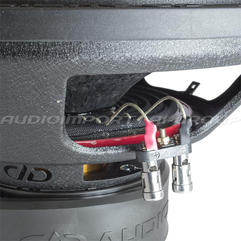 DD Audio Redline 615d D4 - Garsiakalbio jungtys ir laidai iš arti