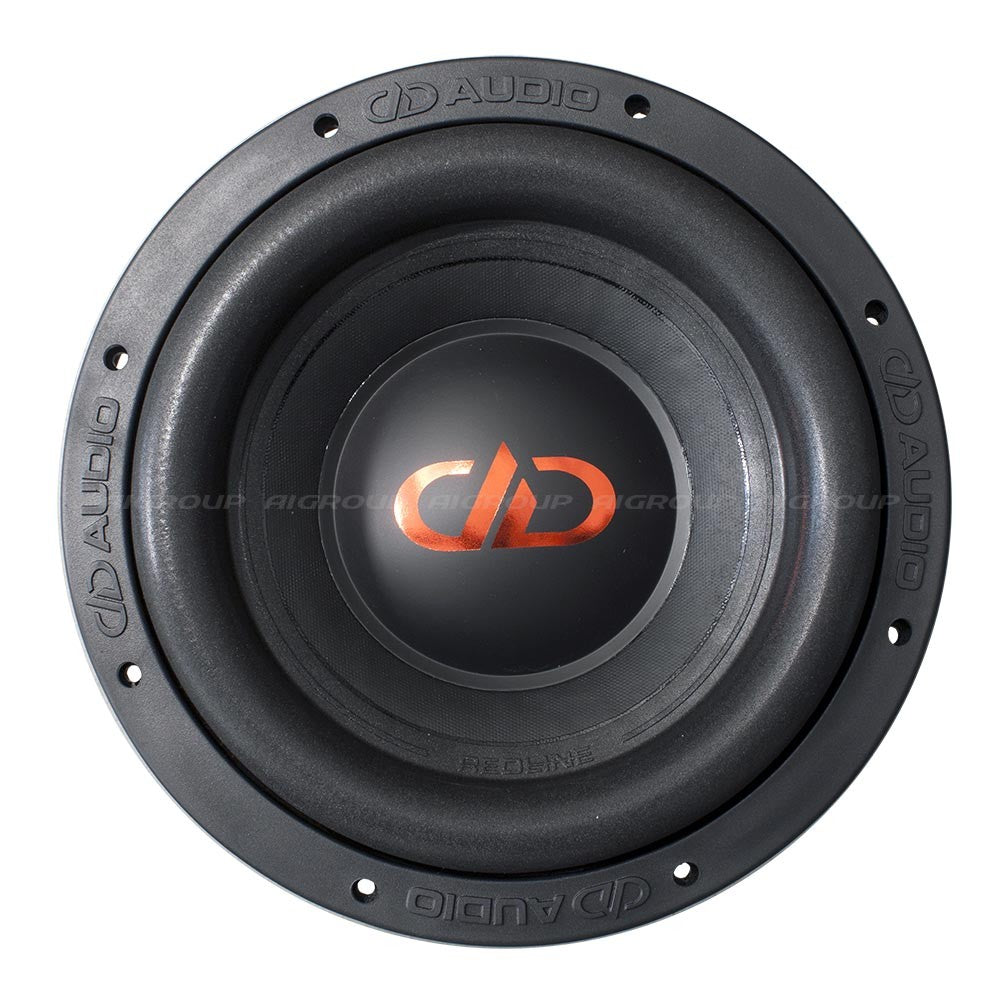 DD Audio Redline 710d D2 - Priekinė dalis su logotipu ir užrašais