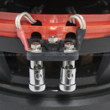 DD Audio Redline 710d D4 - Galinė panelė su jungtimis ir laidais