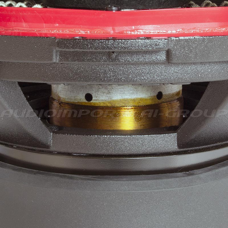 DD Audio Redline 712d D4 - detalus vaizdas su ritės apvija