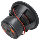 DD Audio Redline 815d D2 - Galinė dalis su laidais ir logotipais