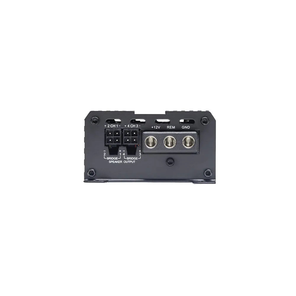 DD Audio SA4.500 - Galinė panelė su jungtimis ir etiketėmis
