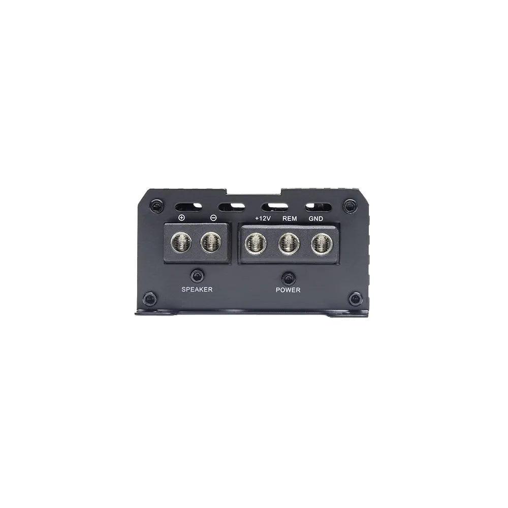 DD Audio SA500 - Galinė panelė su jungtimis ir užrašais