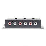 DD Audio SC6 - šeši RCA jungtys su raudonais žiedais